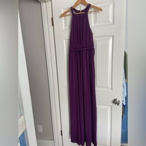 Purple bridesmaid dress